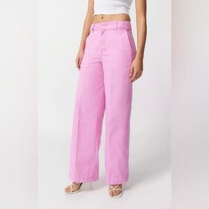 Dickies Pink Wide Leg Women's Pants